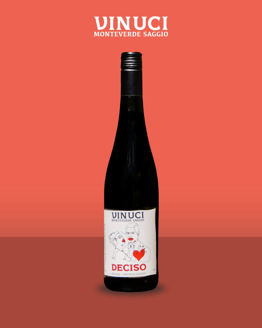  „Vinuci Deciso alkoholfreier Riesling 0.0 % – vegan & kalorienarm“